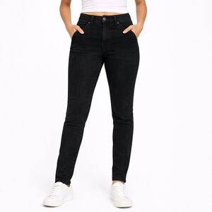Levi’s ($108) Mile High Super Skinny Black Jeans High Rise Womens Size 26